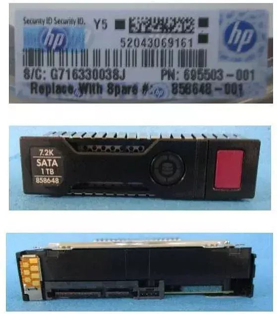 Hard disk HPE, 1TB, 3.5", 7200 RPM, SATA
