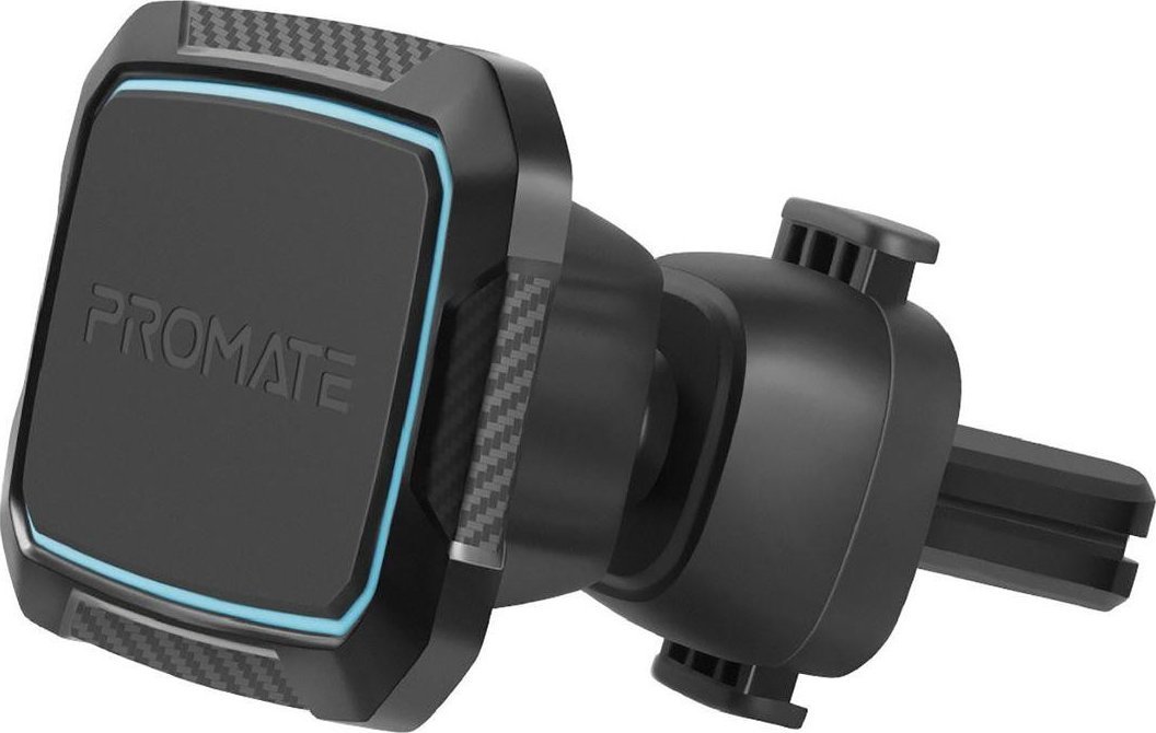 Mbajtëse telefoni për veturë Promate AirGrip 2, magnetike, 360°, blu e zezë