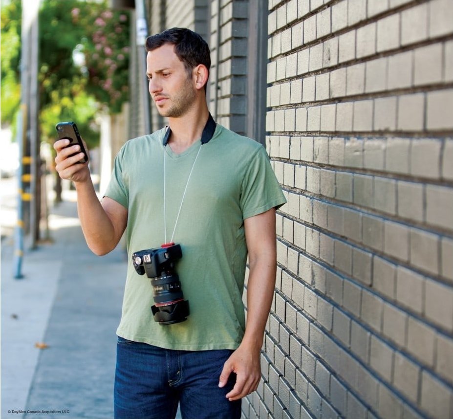 Rrip kamere Joby 3 Way Camera Strap, dizajn 3 në 1, i zi