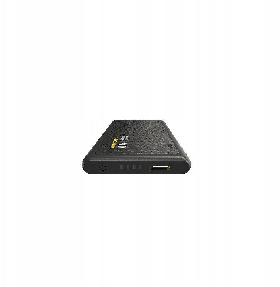 Power bank Nitecore NB Air, 5000mAh, PD QC 3.0, IPX7, karbon i zi