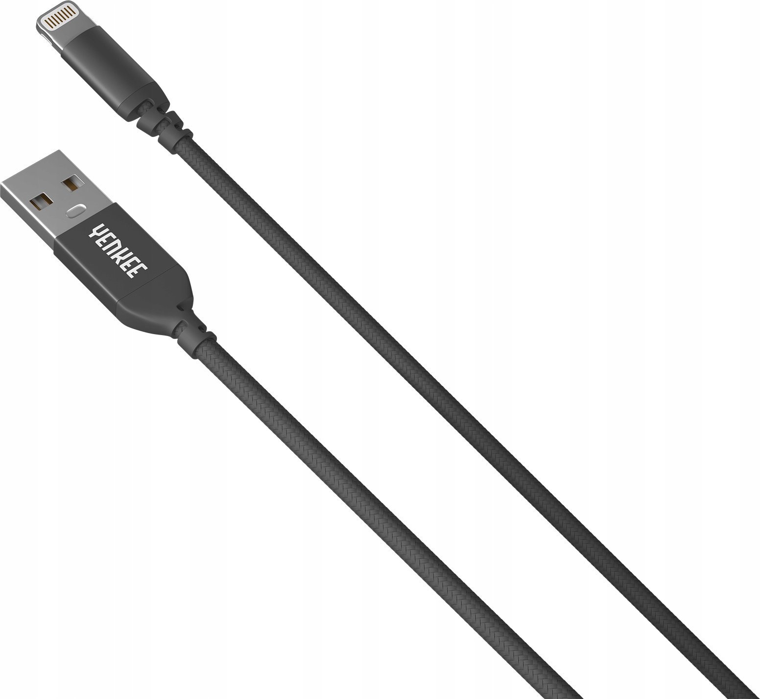 Kabllo USB Lightning YENKEE YCU 611 BK, 1m, e zezë