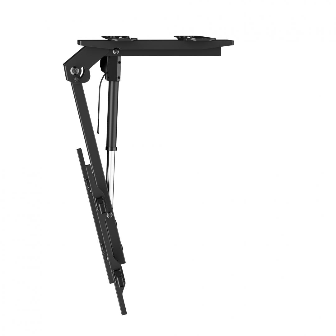 Mbajtëse motorike TV Serioux, 43"-86", 45kg, e zezë