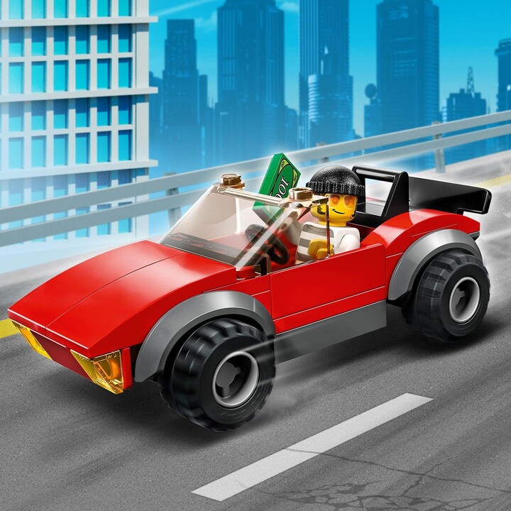 Set LEGO® City 60392 Car chase with dirt bike, 59 pjesë