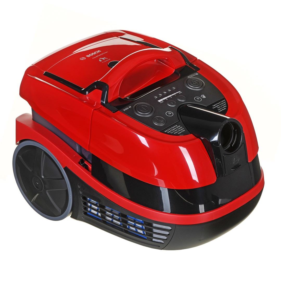 Fshesë larëse Bosch AquaWash&Clean BWD421PET, 2100W, filtër HEPA, blu