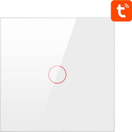 Çelës ndriçimi inteligjent Avatto ZigBee Single Light Switch 10A Tuya, me prekje, i bardhë
