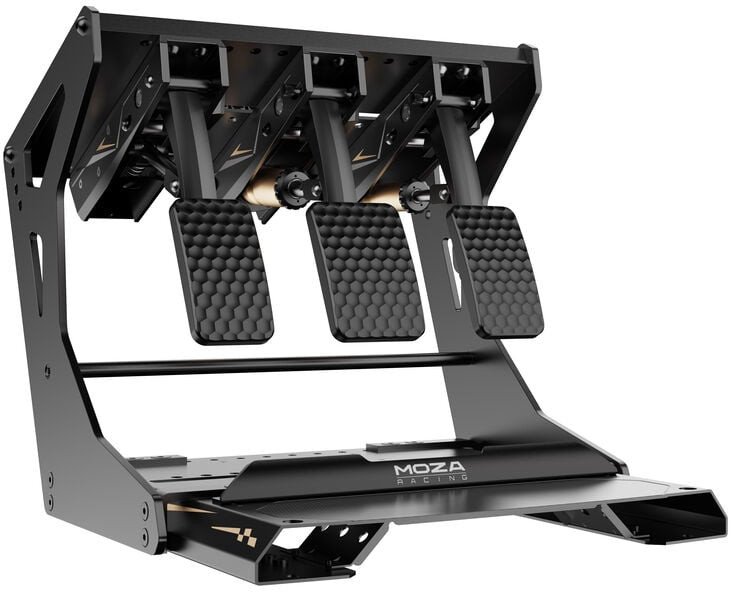 Kit përmbysës pedalesh MOZA Racing CRP2 RS075, për simulim garash, i zi