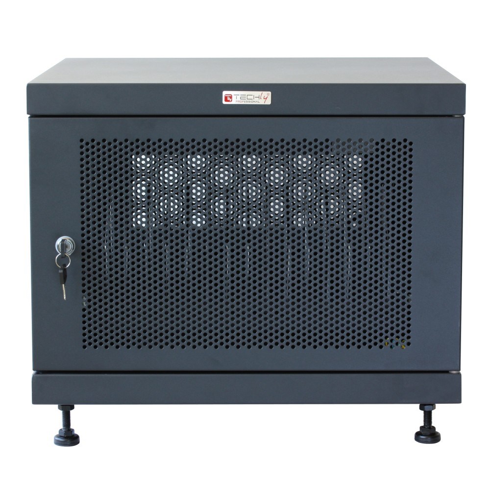 Kabinet karikues Techly 367652, 14 laptopë, 16 dalje AC, gri