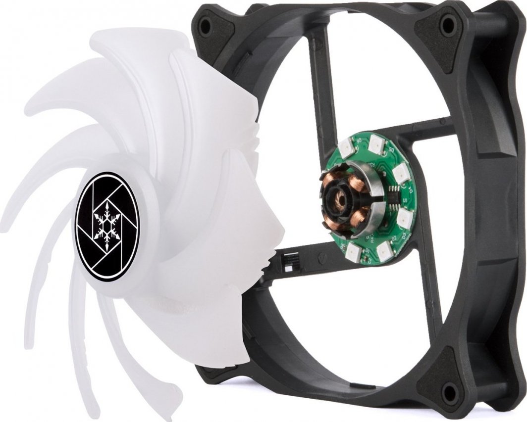 Ftohës SilverStone Air Blazer, 120 mm