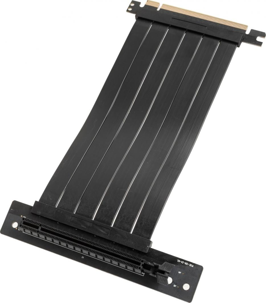Kit vertikal për GPU Kolink KL-VERTKIT, kabllo PCIe 3.0 23cm, për Observatory Y Z, i zi