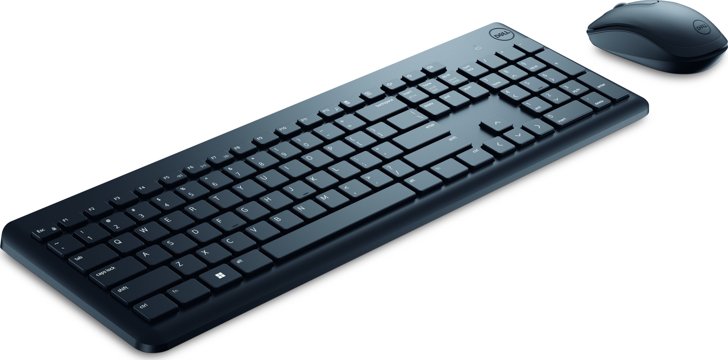 Set tastierë dhe mi Dell KM3322W, wireless, layout gjerman, i zi