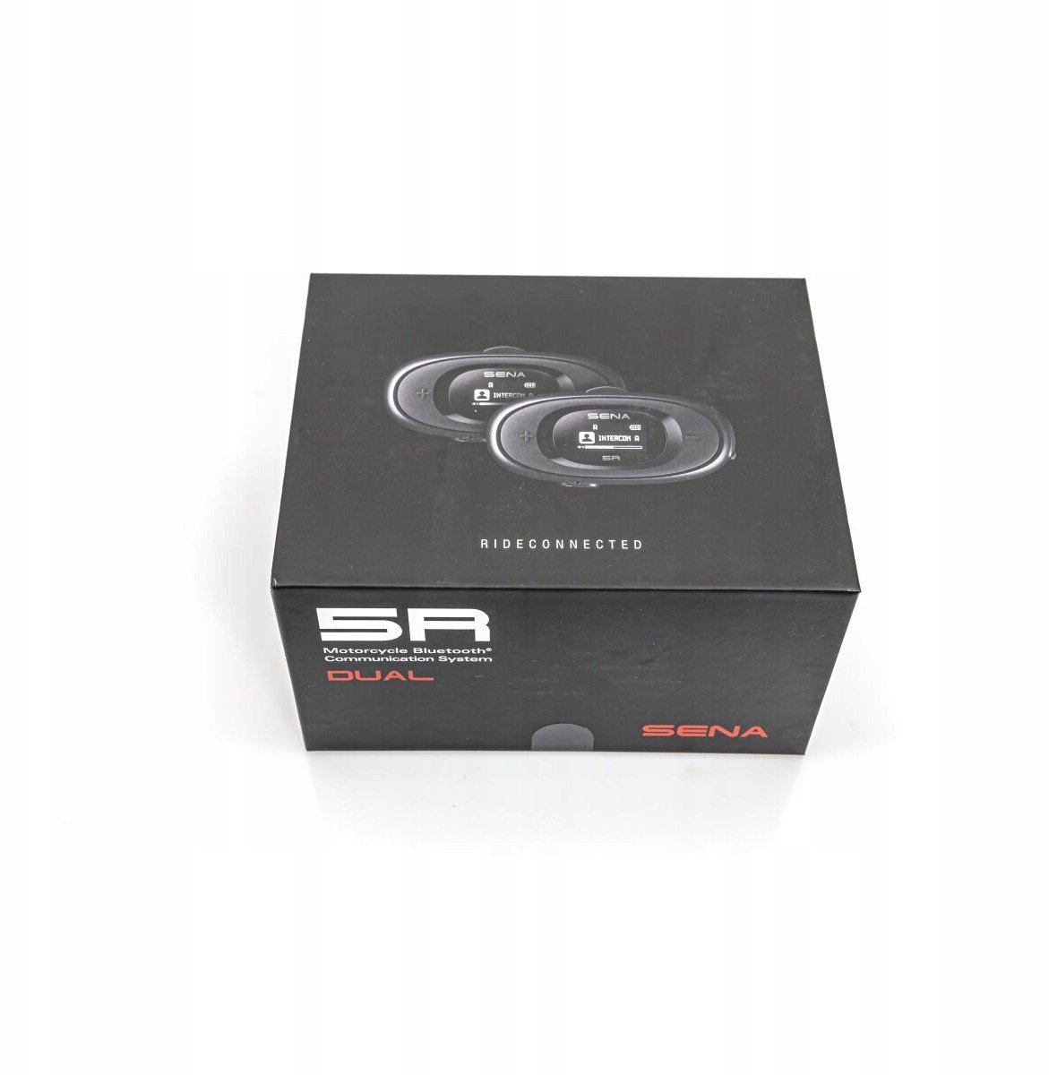 Kufje interkomi për motor Sena 5R, Bluetooth, paketë dyshe, të zeza