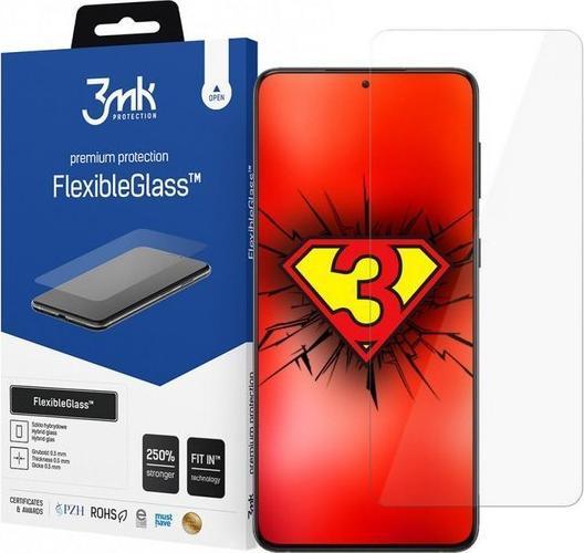 Mbrojtës ekrani 3MK FlexibleGlass për Samsung Galaxy S22+, xham hibrid, transparencë e lartë