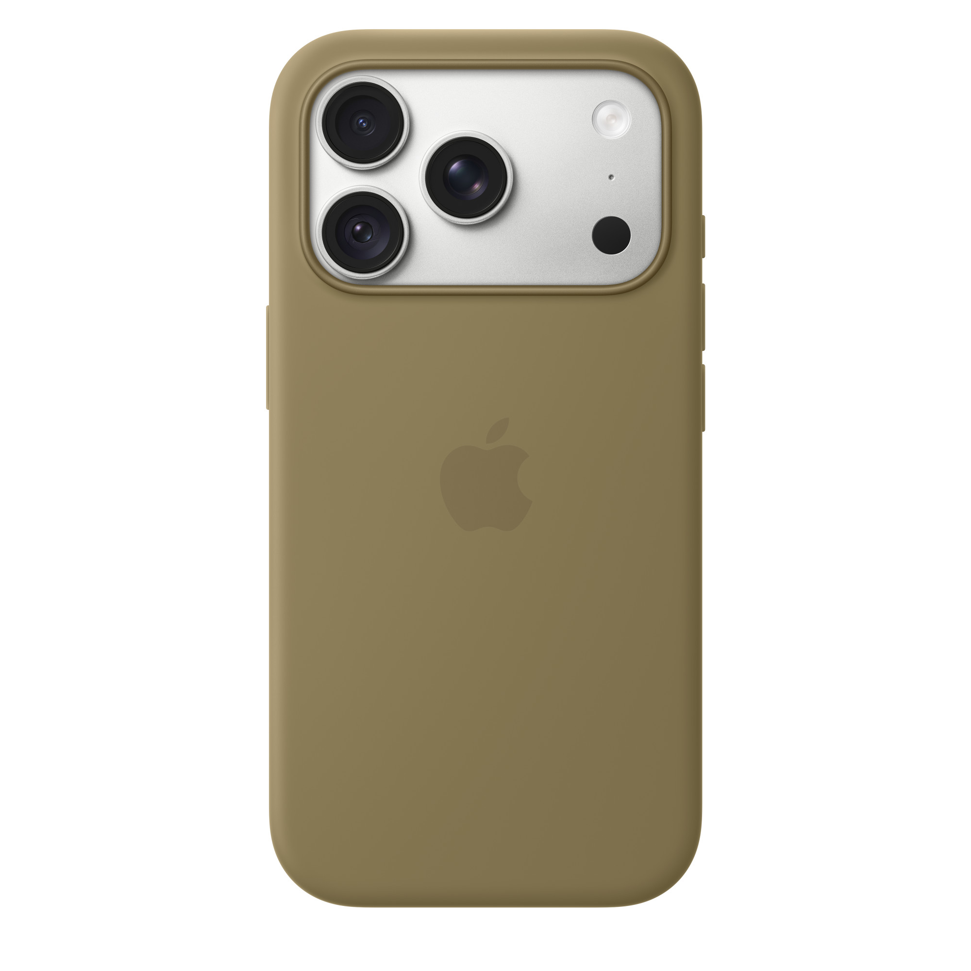 Apple iPhone 18 Pro Silicone Case with MagSafe, Olive