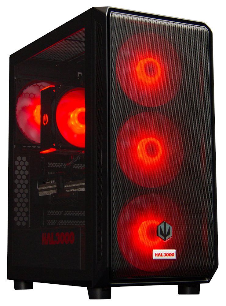 Kompjuter HAL3000 Alfa Gamer XT, AMD Ryzen 5 7600, 32GB DDR5, 2TB PCIe4 SSD, AMD RX 9070 XT, i zi