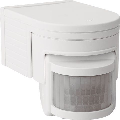 Detektor lëvizjeje PIR Kanlux SLICK JQ-L-W, IP44, 220-240V, i bardhë