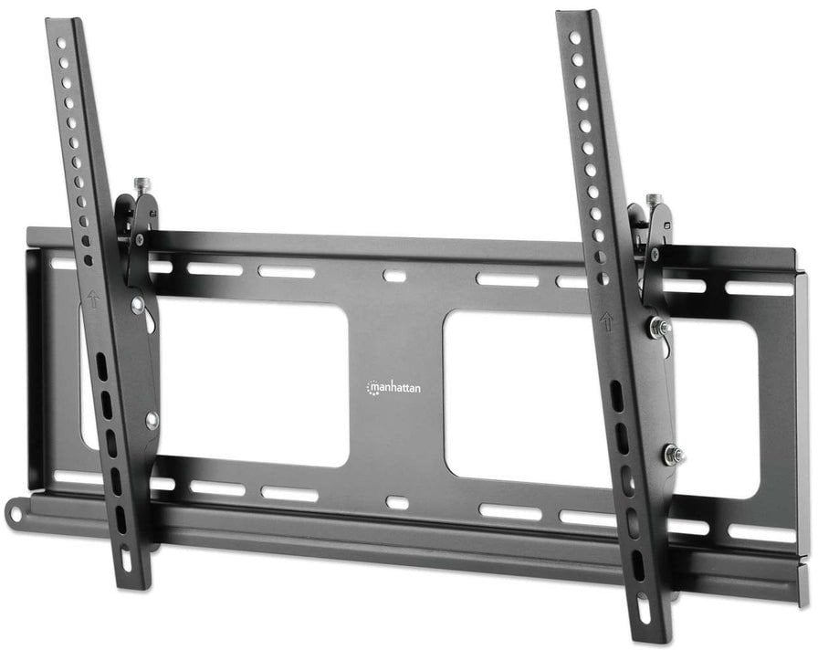 Mbajtës muri për TV Manhattan Outdoor Full Motion, 37"-86", për përdorim të jashtëm, i zi
