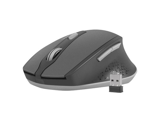 Maus Natec Siskin, USB 2.0, i zi / i hirtë