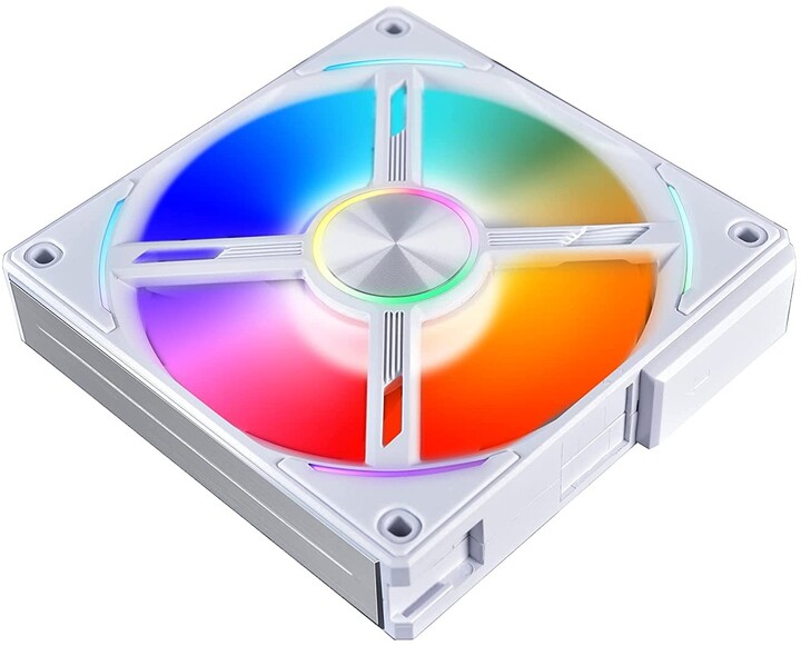 Ventilator LIAN-LI UNI FAN AL120 RGB PWM, 120mm, i bardhë