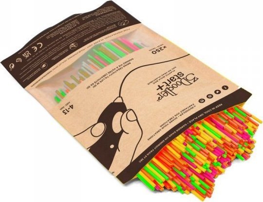 Fije plastike 3D 3Doodler Start Plus Eco, biodegraduese, jo toksike, shumëngjyrëshe
