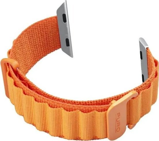 Rrip ore Puro Extreme Band për Apple Watch 42 44 45mm dhe Apple Watch Ultra, najlon, Pulse Orange