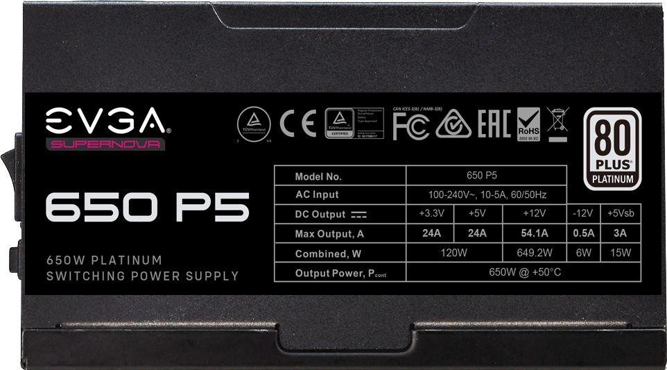 Furnizues energjie Evga, 650W, i zi