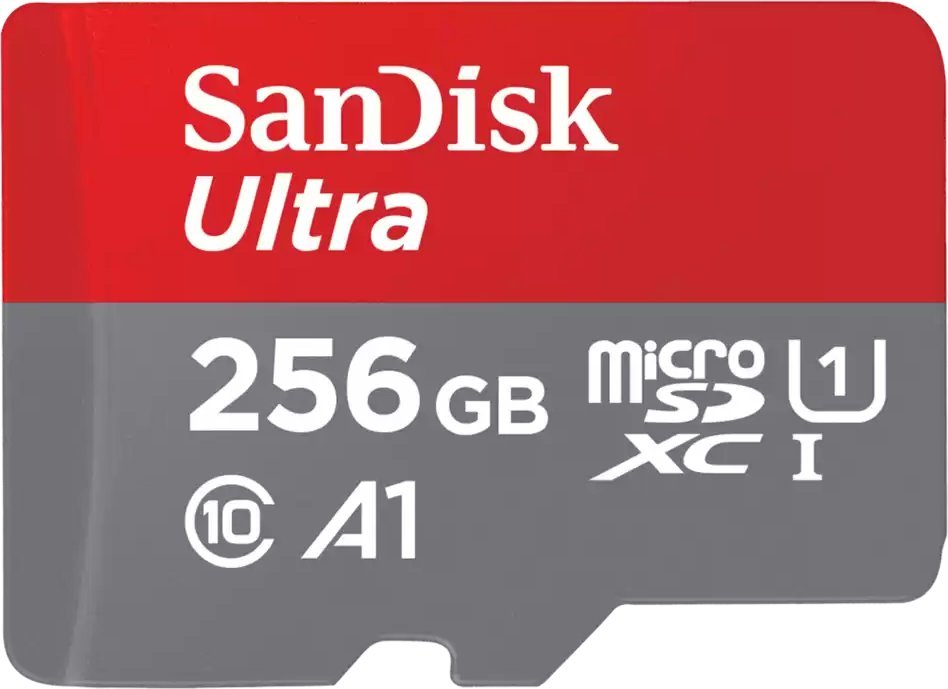 Kartë memorie SanDisk Ultra MicroSDXC, 256GB, Class 10 UHS I U1 A1