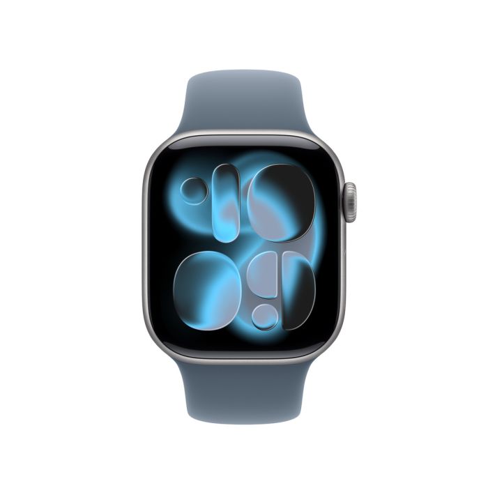 Apple Watch 42mm Band, Anchor Blue Sport Band, S/M, Seasonal