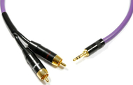 Kabllo Melodika Jack 3.5mm - RCA (Cinch) x2, 20m, e vjollcë