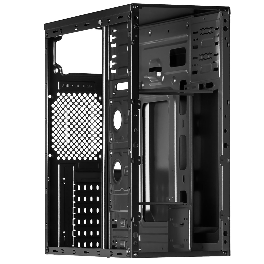 Kutia kompjuterike Akyga AK13BK, Micro Tower ATX, USB 3.0, e zezë