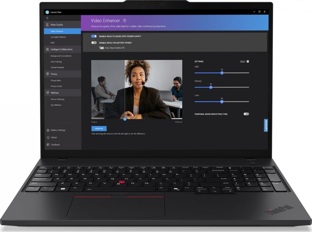 Лаптоп Lenovo ThinkPad T16 Gen 3, 16", Intel Core U5 125U, 16GB RAM, 512GB SSD