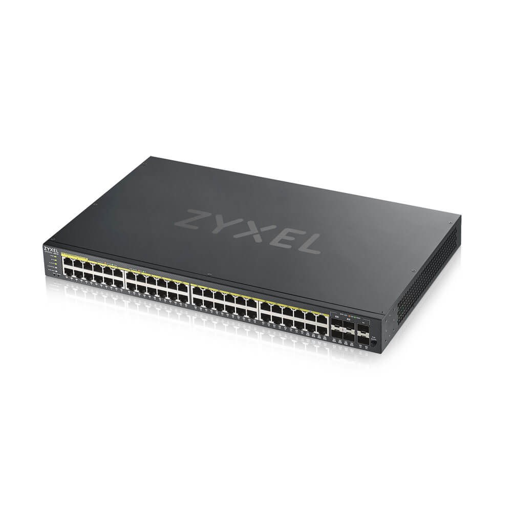 Switch rrjeti Zyxel GS1920-48HPv2, 48 porta Gigabit, PoE, i zi