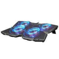 Mbajtëse/ ftohëse për laptop Cooler Stand me 4 Fan 140 mm – Rampage AD-RC3 – E Zezë