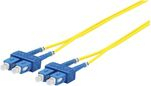 Kabllo fibër optike MicroConnect Duplex SC SC, OS2 9 125µm, 15m, e verdhë