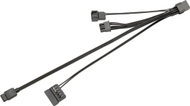 Делител на сигнал EKWB EK Loop OmniLink SATA, D RGB, 4-пински PWM, црн