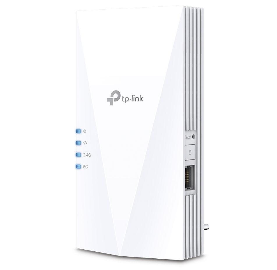 Ripetues Wi-Fi TP-Link RE500X, Wi-Fi 6, Dual Band, i bardhë