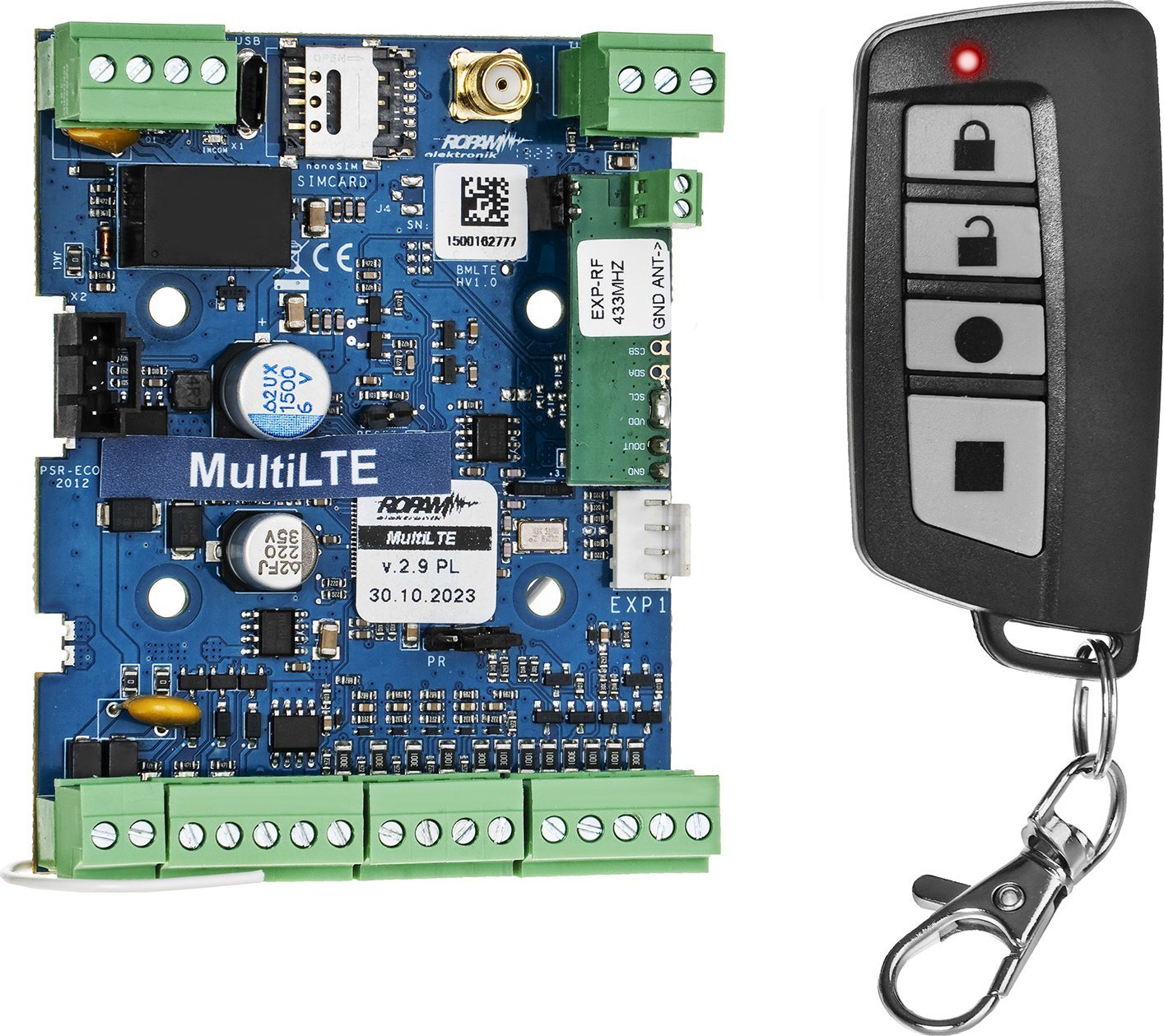 Modul njoftimi Ropam MultiLTE RF, LTE, RF, i bardhë