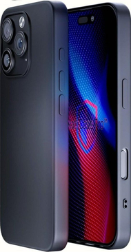 Mbrojtëse telefoni 3MK Matt Case Pro për iPhone 16 Pro, TPU 1.8mm, kompatibile me karikim wireless, e zezë