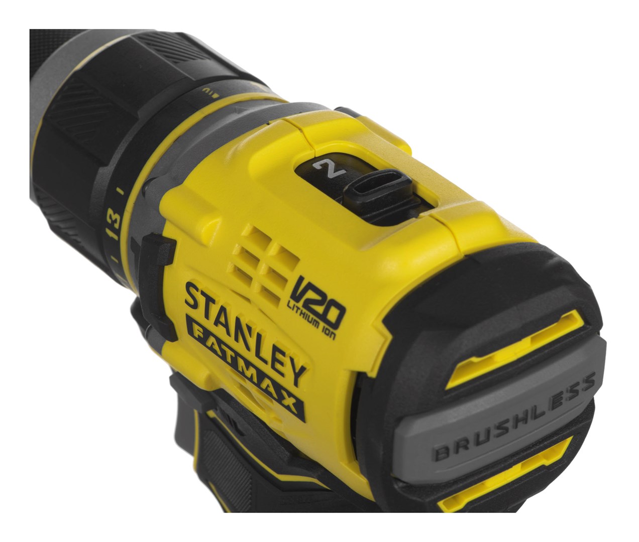 Trapano vidhosës Stanley Fatmax FMCD721D2K, 18V, 2x2Ah, pa furça