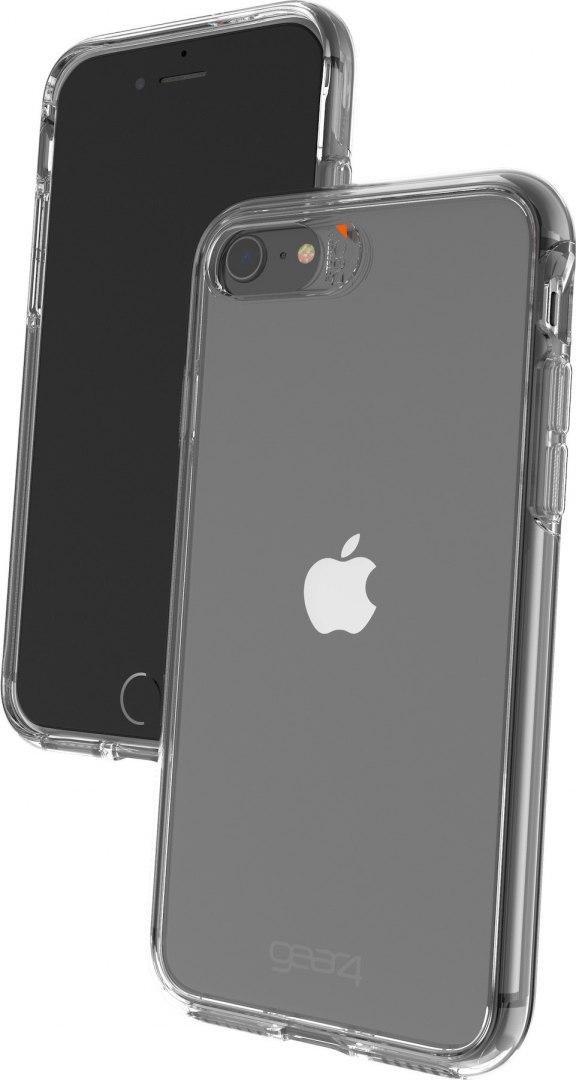 Mbrojtëse telefoni Gear4 Crystal Palace për iPhone SE 3 2 1 8 7 6s 6, transparente
