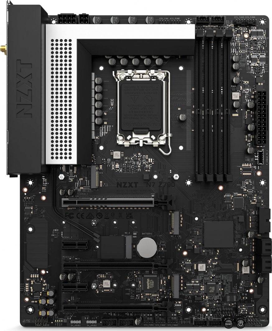 Pllakë amë Nzxt N7-Z790, e bardhë