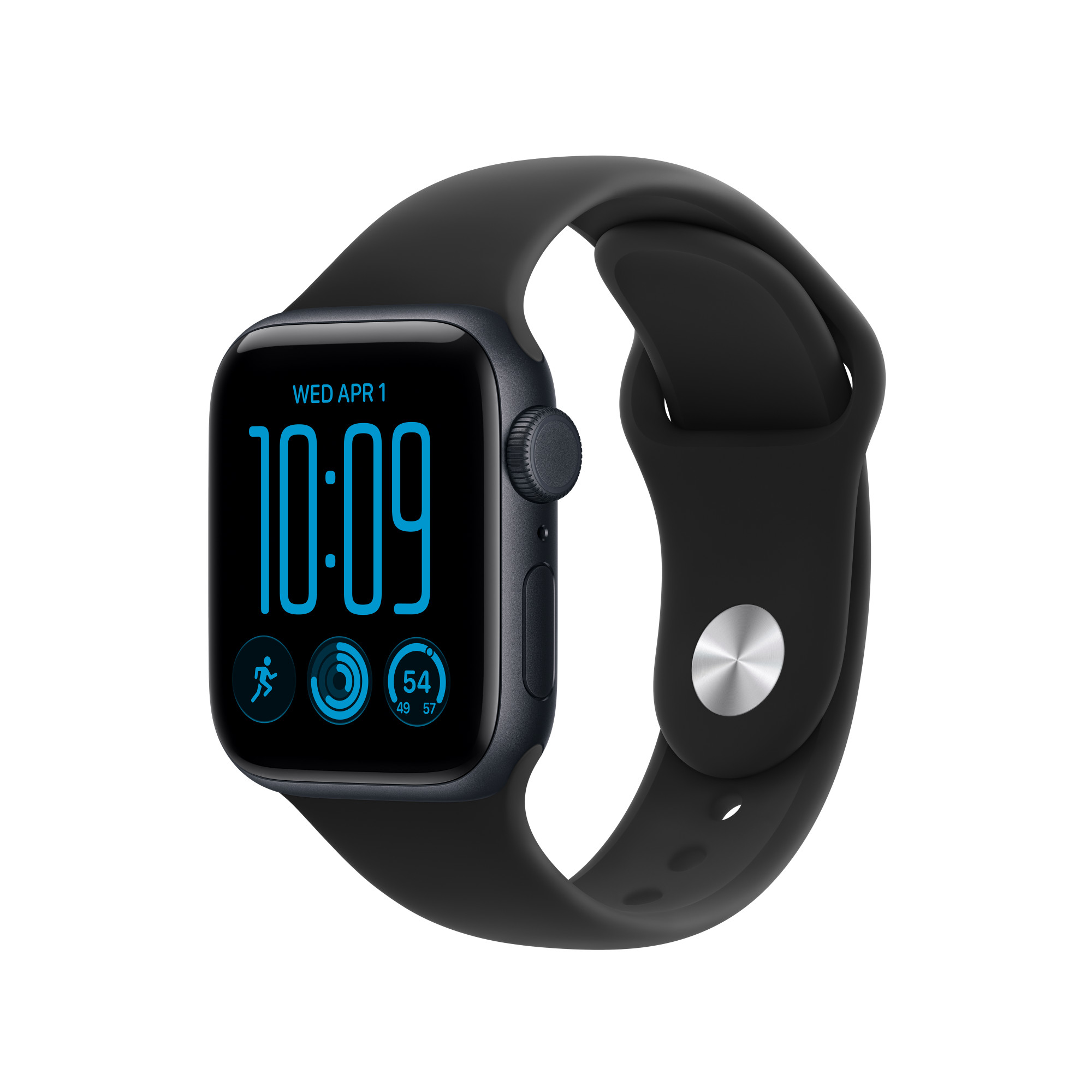 Apple Watch 40mm Black Sport Band, S/M