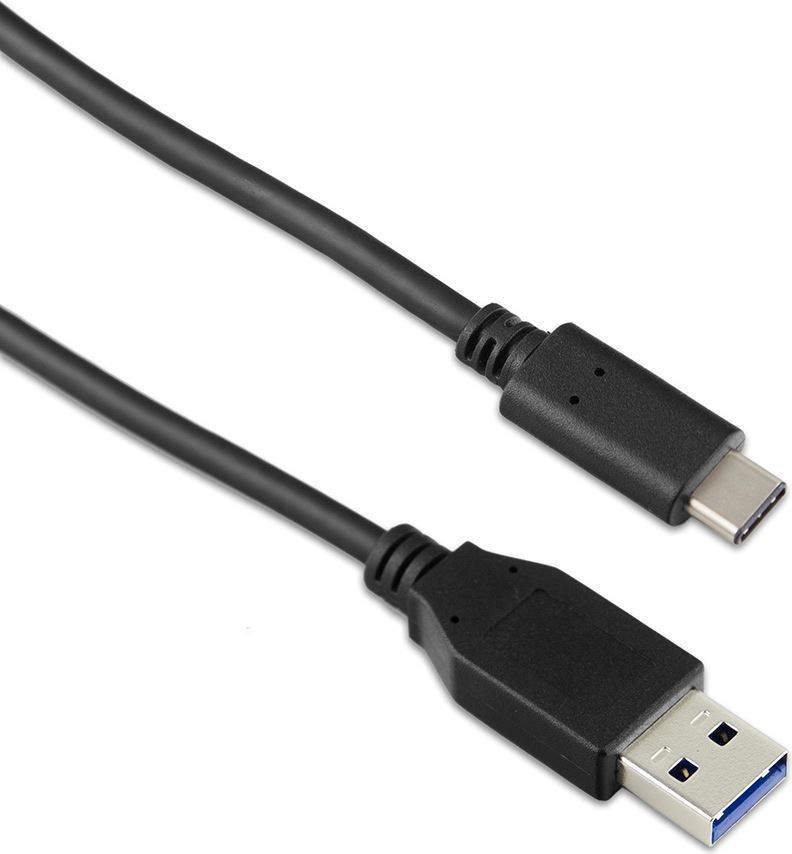 Kabllo USB-A në USB-C Targus, 1 m, i zi