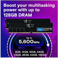 RAM Crucial CT32G56C46U5T, 32GB, DDR5 5600MHz, U DIMM