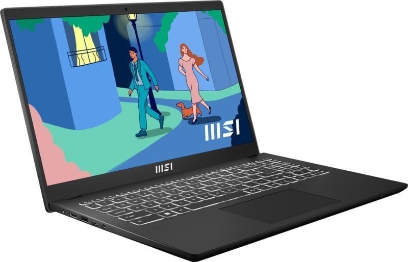 Laptop MSI Modern 15 B11M-060PL, 15.6", Intel Core i5 1155G7, 8 GB RAM, 512 GB SSD, i zi