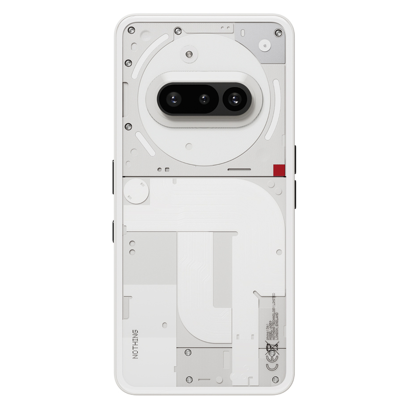 Celular Nothing Phone(3a), 6.77", 8GB/128GB, i bardhë