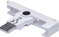 Читач на паметни картички Identiv uTrust SmartFold SCR3500 C, USB, преклопен, сив