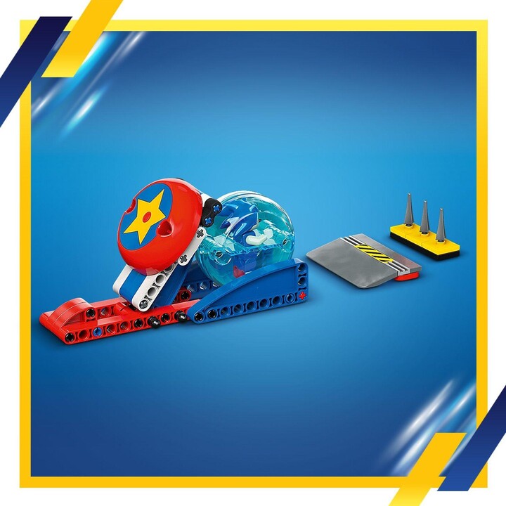 Lodër LEGO® Sonic the Hedgehog™ 76993 Sonic vs. Death Egg Robot Dr. Eggmana