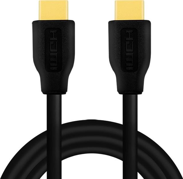 Кабел HDMI LogiLink CH0100, 1m, 4K 60Hz, црн