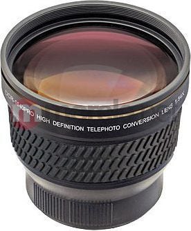 Objektiv telefoto Raynox DCR 1542 Pro, për kamkorder, i zi