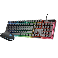 Set tastierë dhe maus Trust Gaming GTX 838 Azo, i zi